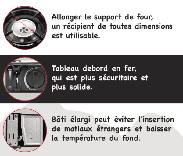 Max Cassette Stove MS2500 (Red/Black) 8000BTU - Image 8
