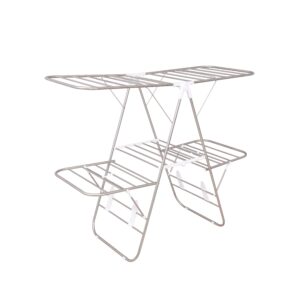 EZHOME 2-Level S/S Laundry Rack, YTL-0501D-01B