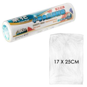 Chahua Food Storage Bags on Roll, 17 x 25 cm