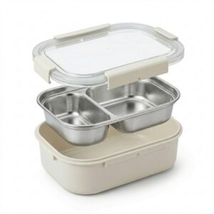 Hivelane Stainless Steel Lunch Box, 1.2L, C6190