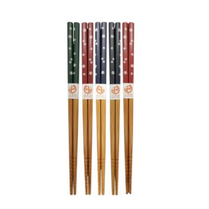 Hivelane Bamboo Chopsticks, 5 Pairs, C1277
