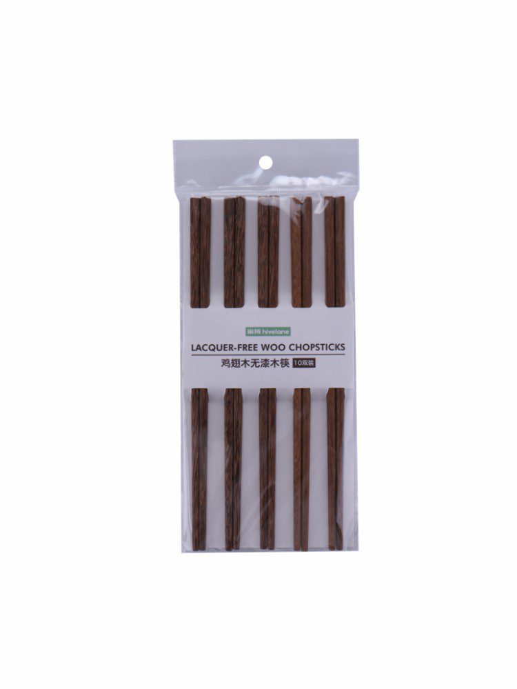 Hivelane Lacquer-Free Wooden Chopsticks, C1305 - Image 4