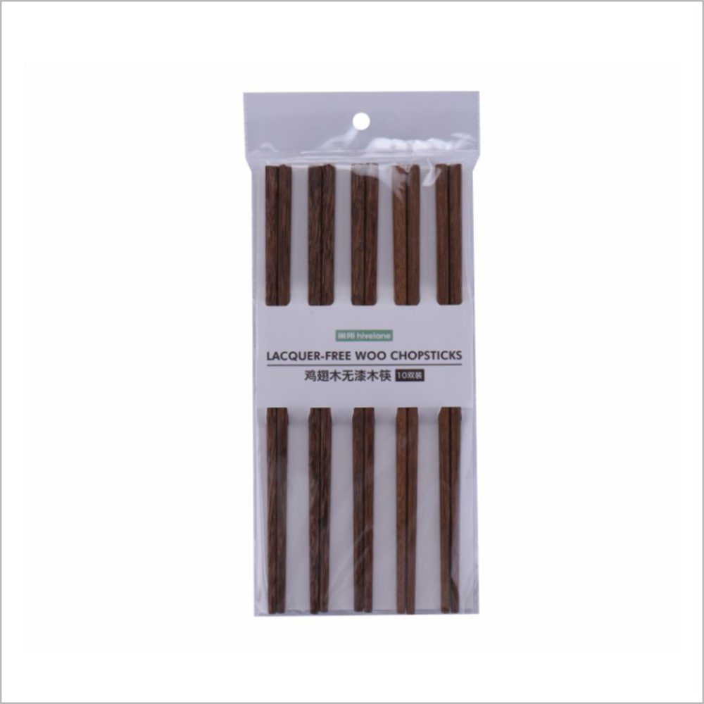 Hivelane Lacquer-Free Wooden Chopsticks, C1305 - Image 6