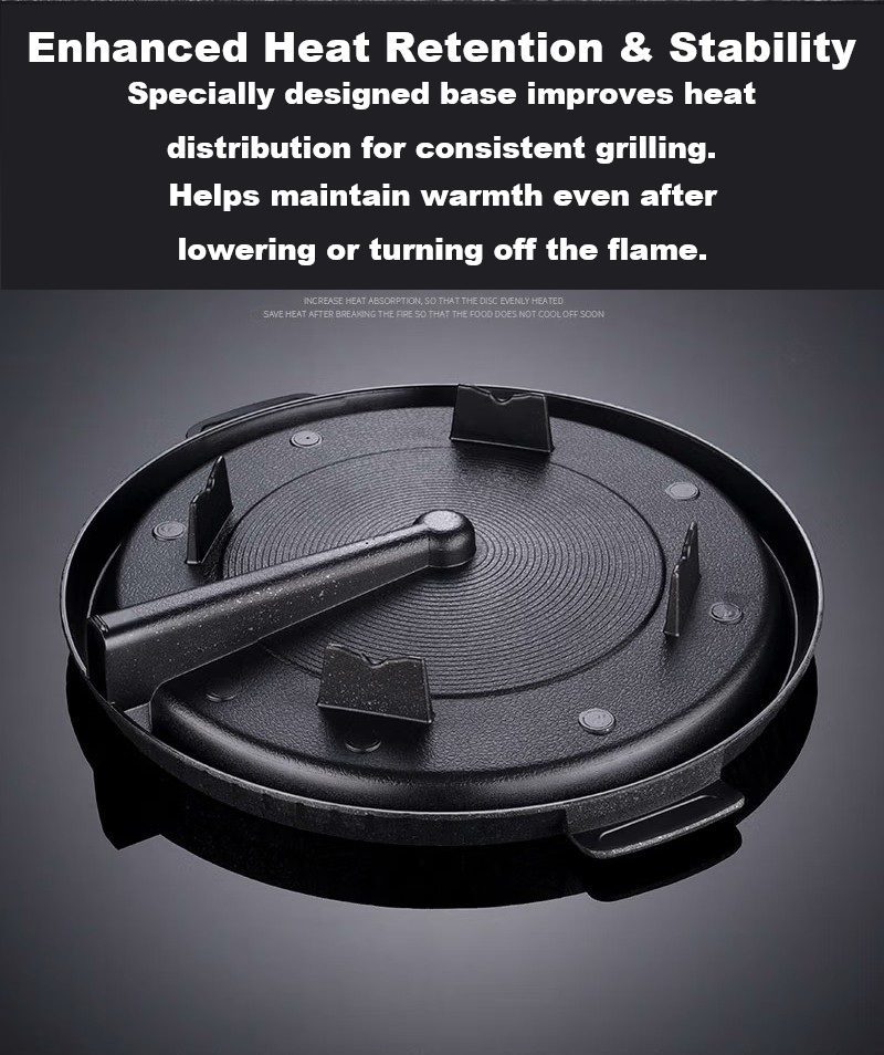 Maxsun MG-102C Non-Stick Korean BBQ Grill Pan - Image 9