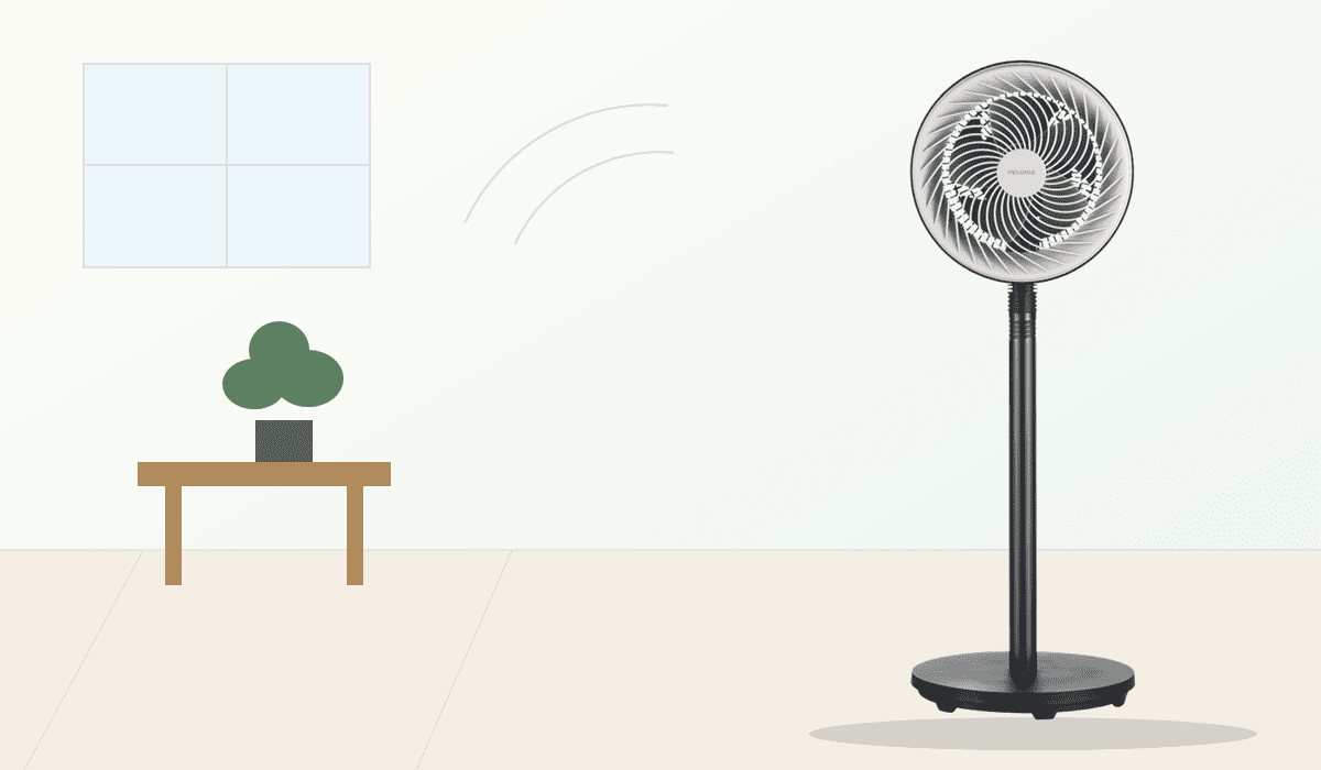 Pelonis 2-in-1 fan scene for current cooling offers