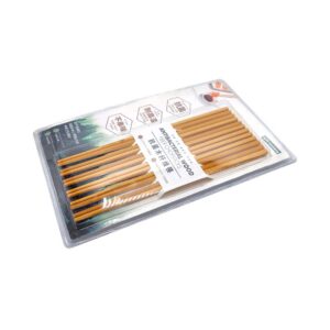 Hivelane Wood Fiber Chopsticks, 6 Pairs, C1736