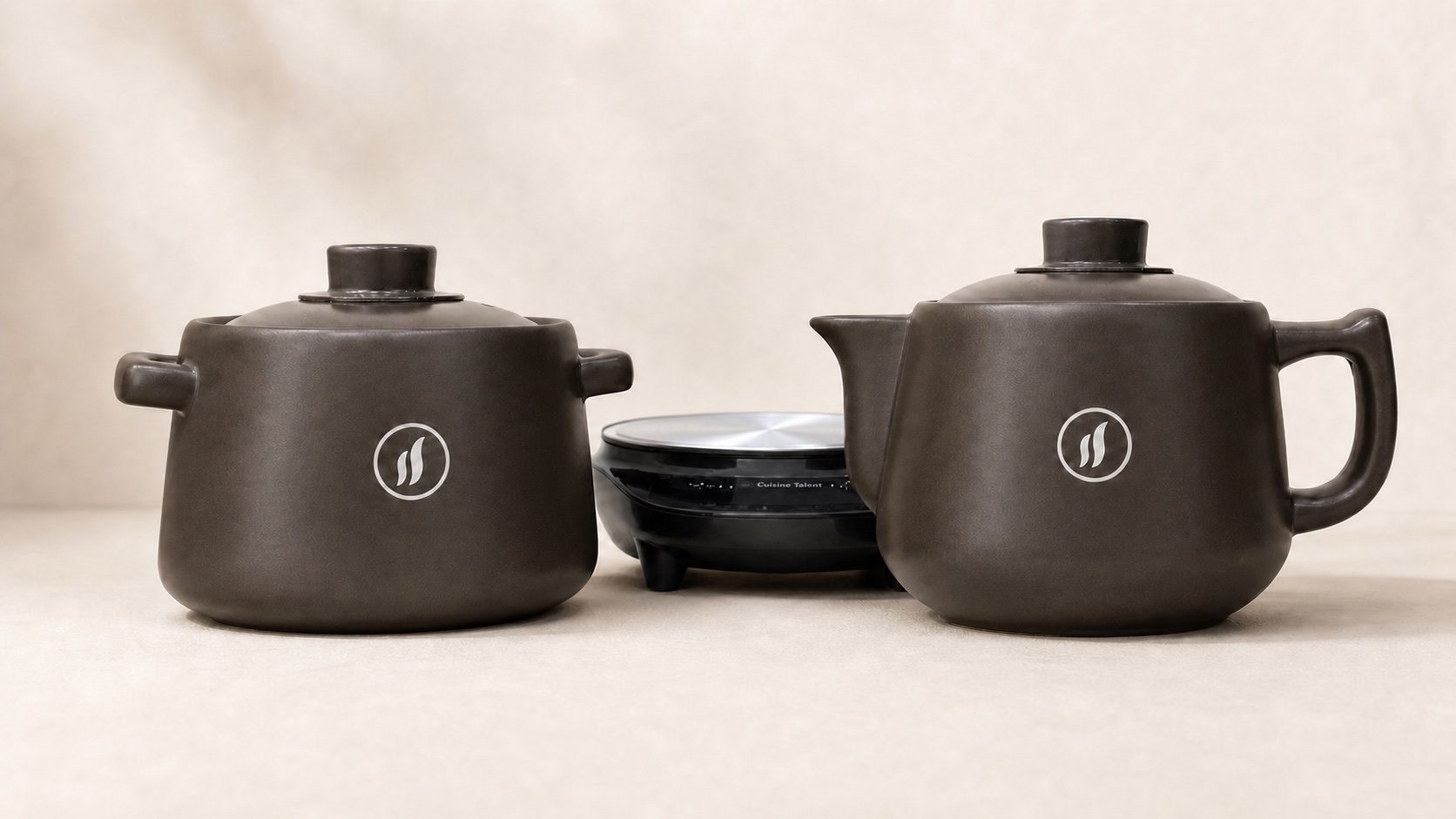 Cuisine Talent 3公升陶瓷茶壺與湯鍋，500W、120V 60Hz | 3L ceramic vessels and core specifications