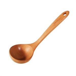 Hivelane Natural Wooden Soup Ladle, C1459