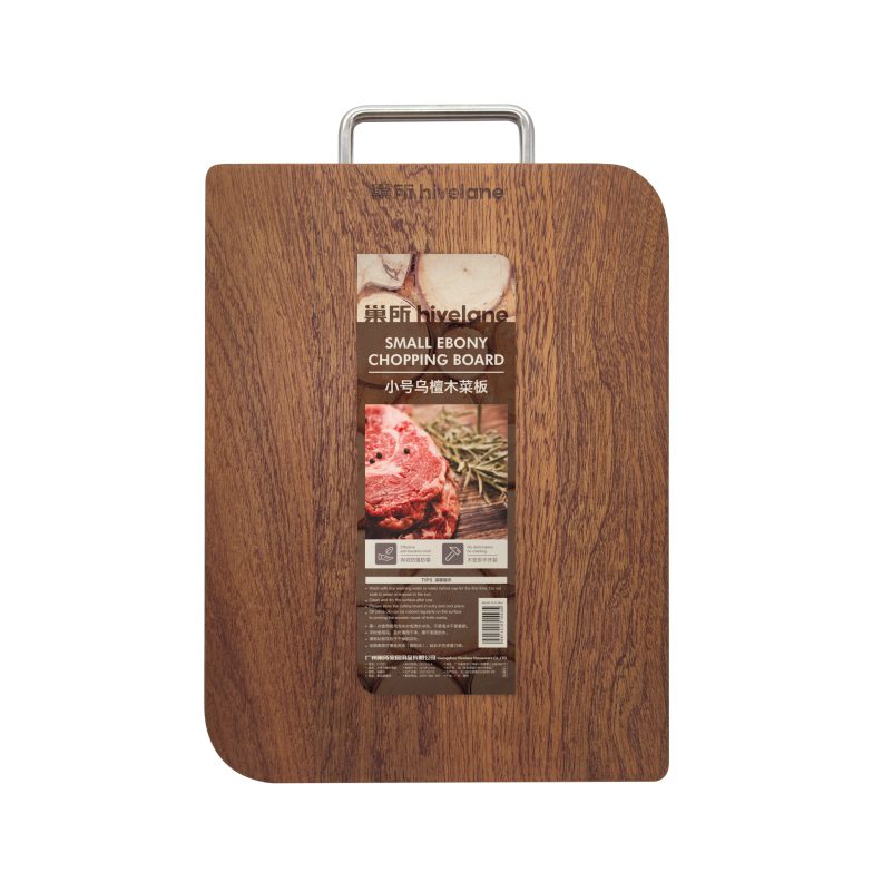 Hivelane African Ebony Wood Cutting Board 32 × 24 cm, C1553