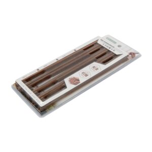 Hivelane Natural Red Sandalwood Chopsticks, 10 Pairs, C1698