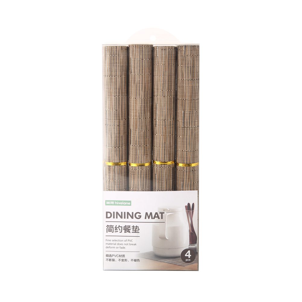 Hivelane Woven Dining Mats, Set of 4, C1362
