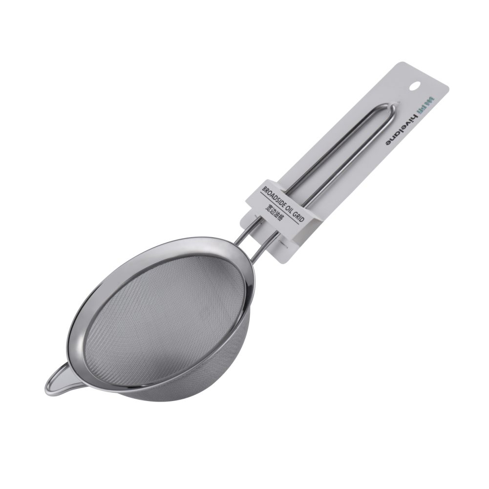 Hivelane Wide-Rim Stainless Steel Fine Mesh Strainer, C1275