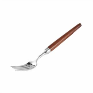 Hivelane Stainless Steel Dining Fork with Rosewood-Style Handle, C1981