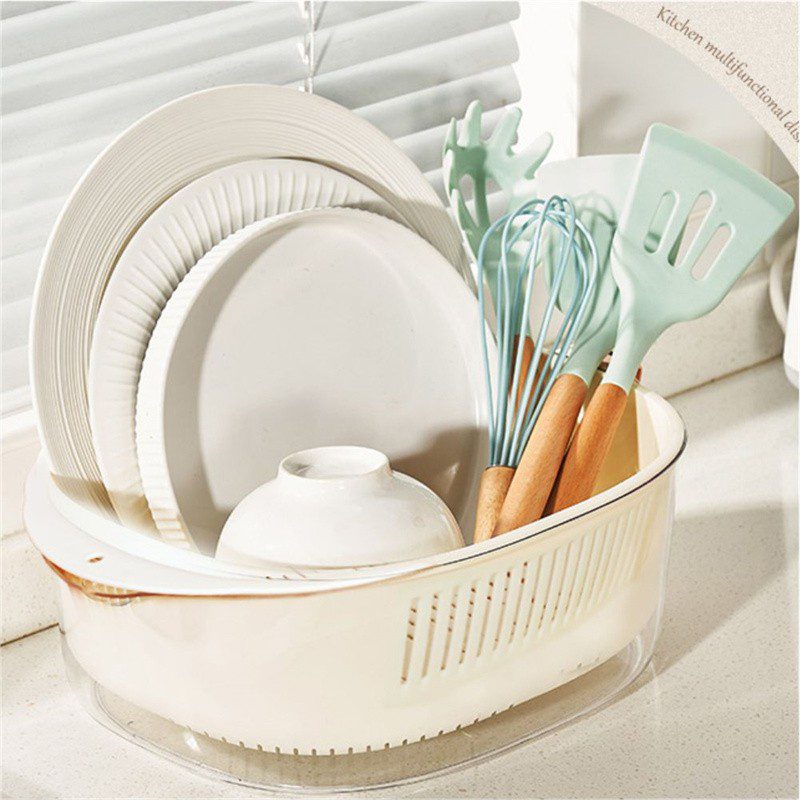 Hivelane Clear Draining Basket Set, C1990 - Image 2