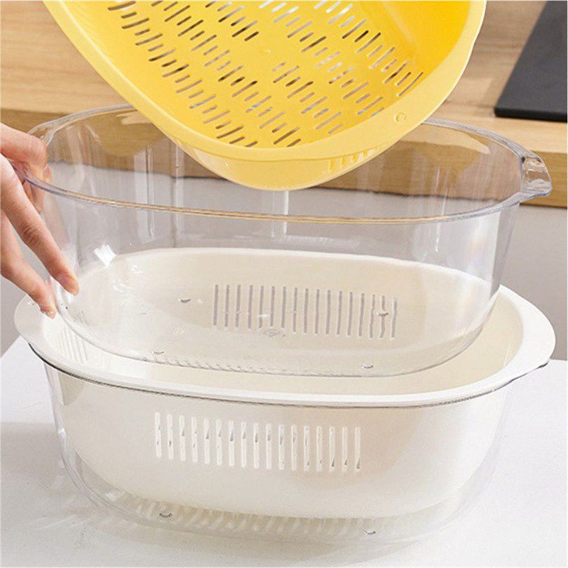 Hivelane Clear Draining Basket Set, C1990 - Image 4