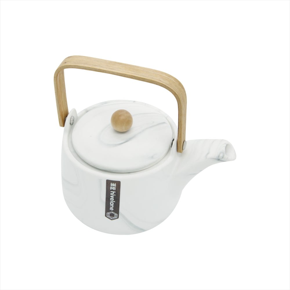 Hivelane Teapot, C1770 - product details