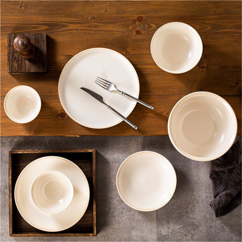 Hivelane Porcelain Deep Plate, 10 in, C6021 - Image 4