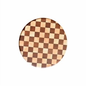 Hivelane Round End-Grain Wooden Cutting Board, C6030