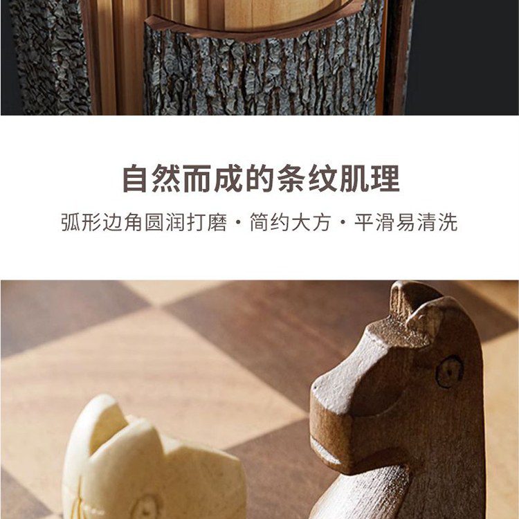 Hivelane Round End-Grain Wooden Cutting Board, C6030 product details, part 4