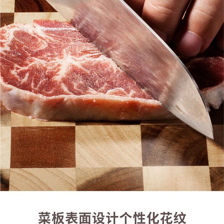 Hivelane Round End-Grain Wooden Cutting Board, C6030 product details, part 6