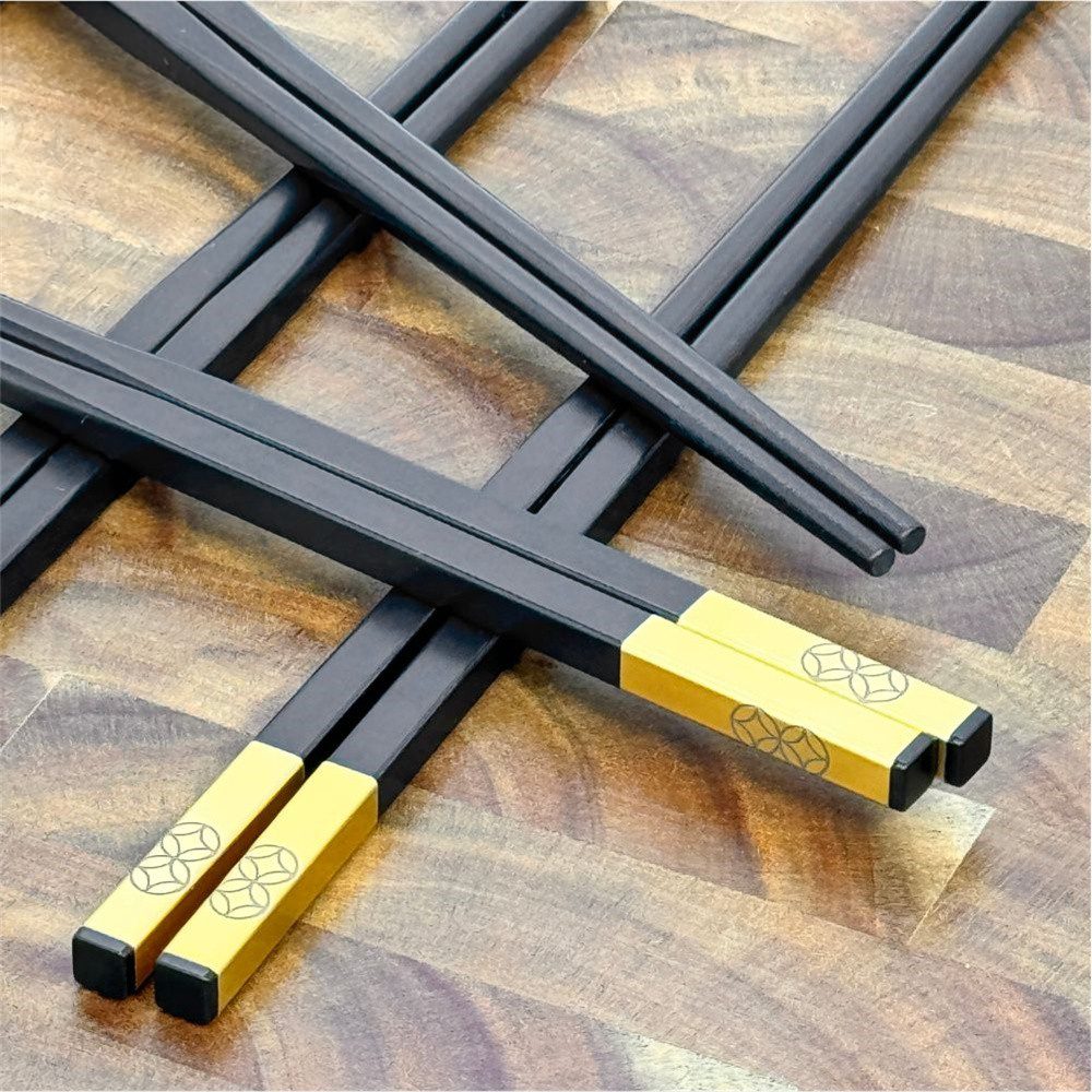 Hivelane Alloy Chopsticks, Jinfu Design, C6038 - Image 3