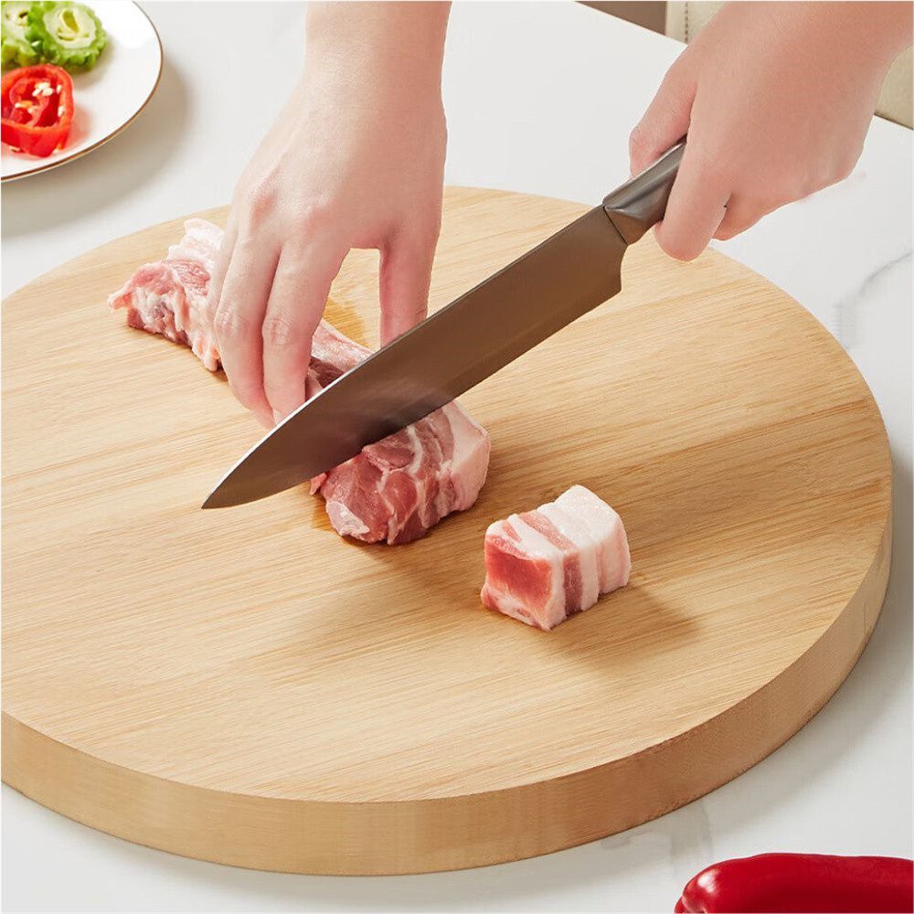 Hivelane Oak Wooden Cutting Board, 33 cm, C6056 - Image 2