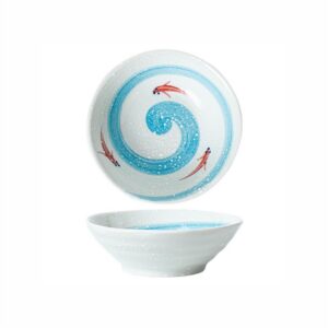 Hivelane Hand-Painted Japanese-Style Sauce Dish, C1905