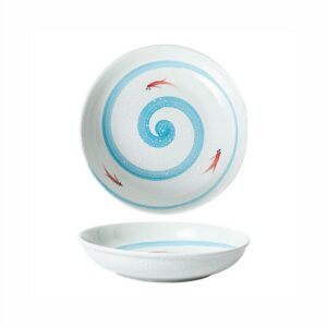 Hivelane Hand-Painted Japanese-Style Plate, 7 in, C1908