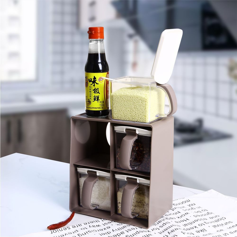 Hivelane 4-Piece Condiment Container Set, C1916 - Image 2