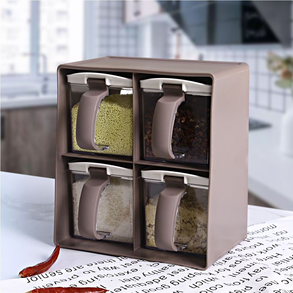 Hivelane 4-Piece Condiment Container Set, C1916 - Image 3