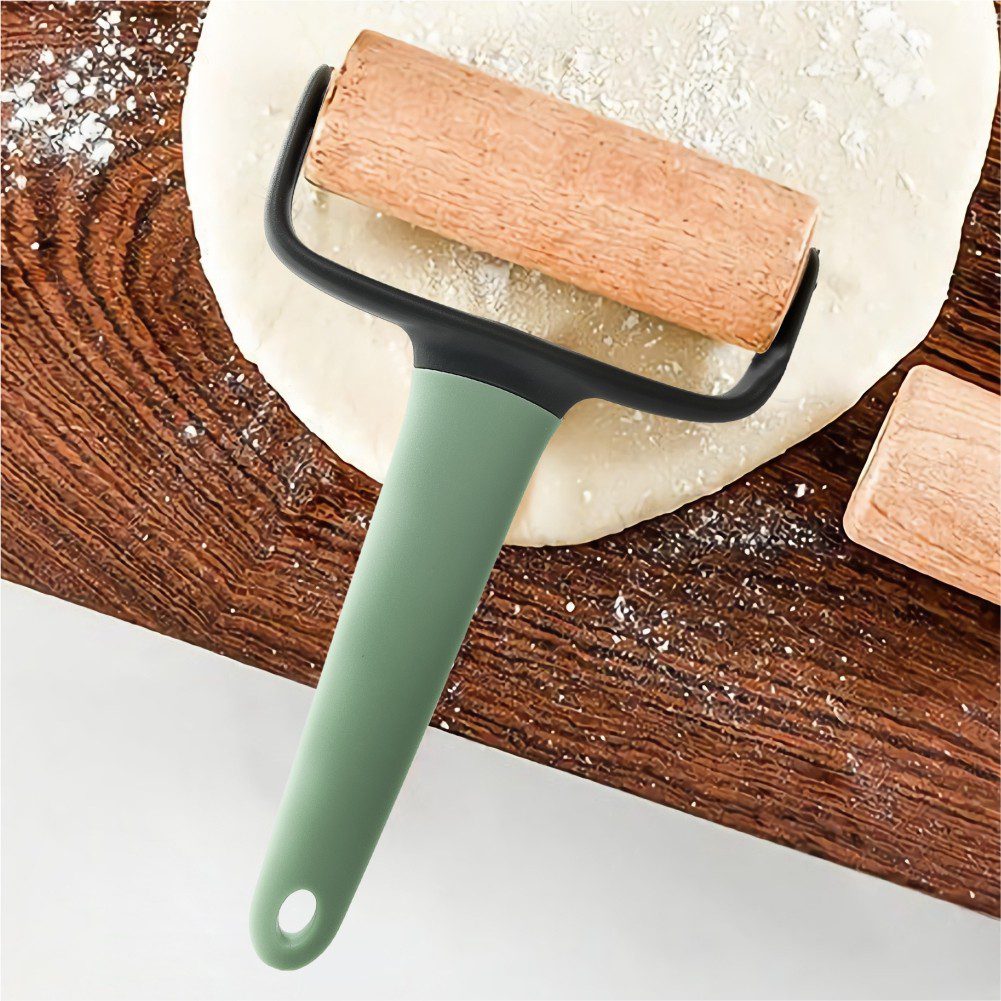 Hivelane Rubberwood Handheld Rolling Pin, C1880 - Image 3
