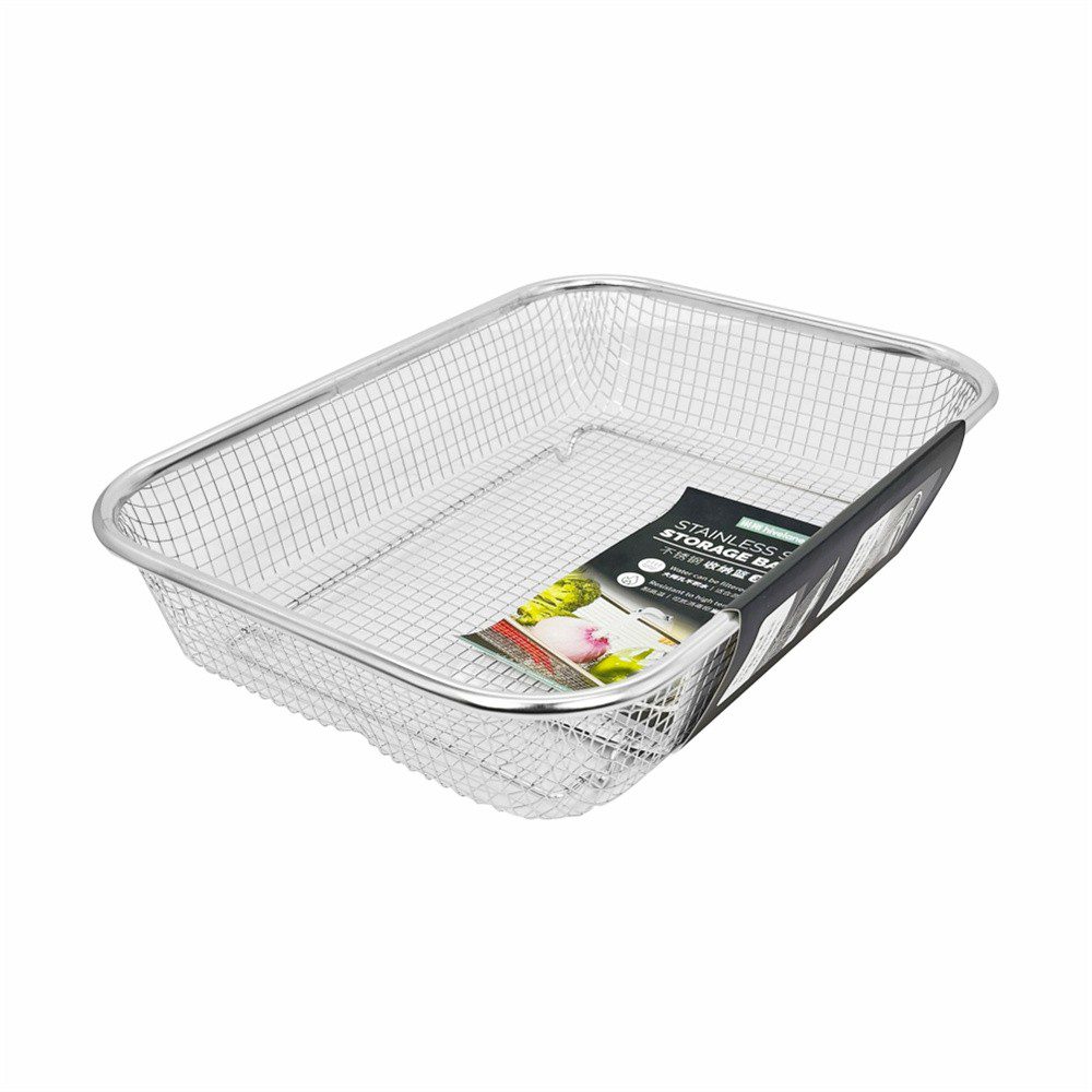 Hivelane Stainless Steel Storage Basket, C6143