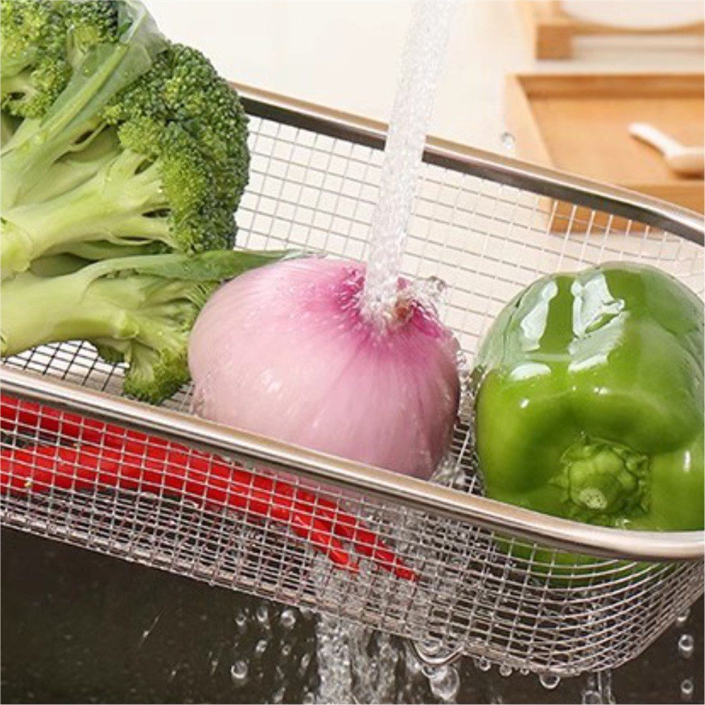 Hivelane Stainless Steel Storage Basket, C6143 - Image 2