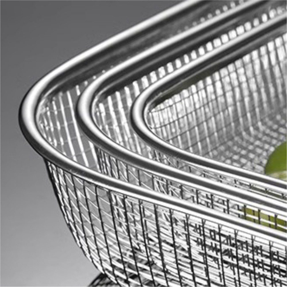 Hivelane Stainless Steel Storage Basket, C6143 - Image 3