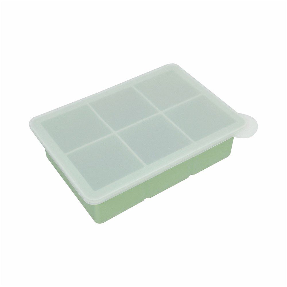 Hivelane Silicone 6-Compartment Ice Tray with Lid, C6166 - Image 2