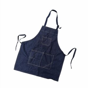 Hivelane Denim Kitchen Apron with Pockets, C1941