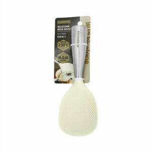 Hivelane Steel-Handle Silicone Rice Spoon, 31.5 cm, C6161