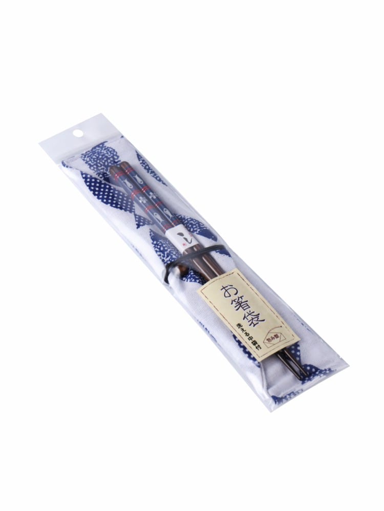 Hivelane Fish-Pattern Bamboo Chopsticks, C1074 - Image 2