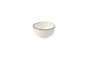 Hivelane 4.5-inch Double-Line Porcelain Bowl, C1465