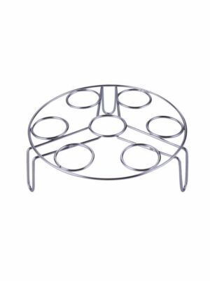 Hivelane 7-Hole Stainless Steel Egg Steaming Rack, C1147