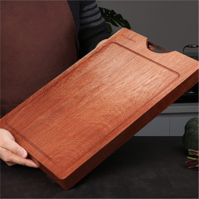 Hivelane African Ebony Wood Cutting Board 45 × 32 cm, C1526 - Image 3