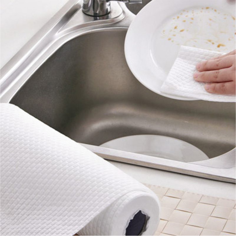 Hivelane Natural Bamboo Pulp Cleaning Cloths, 35 Sheets, C1559 - Image 3