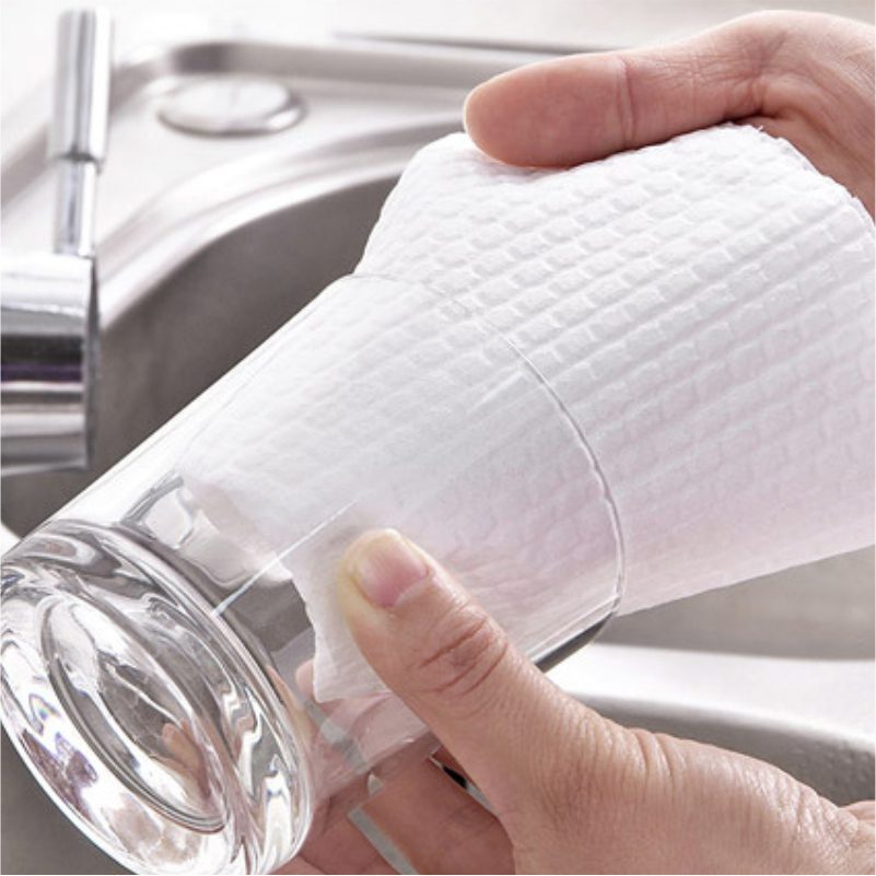 Hivelane Natural Bamboo Pulp Cleaning Cloths, 35 Sheets, C1559 - Image 4