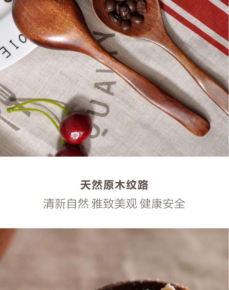 Hivelane Gourd-Handle Wooden Spoon C1285 product details, part 4 of 10
