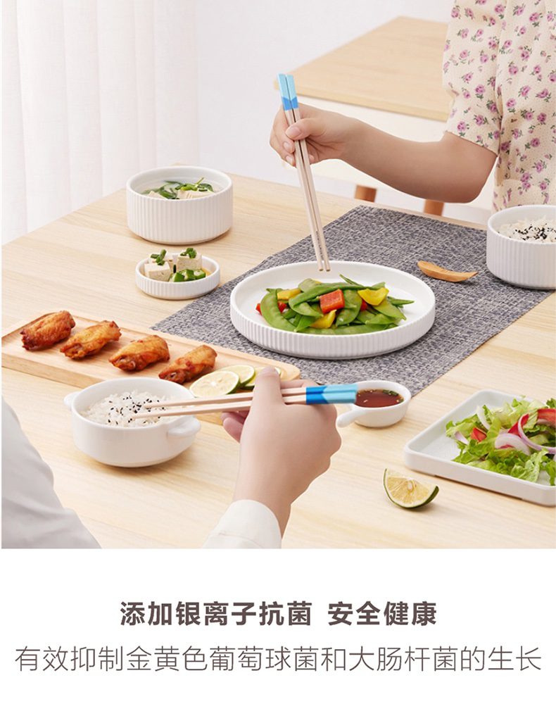 Hivelane Colourful Alloy Chopsticks, C1784 product details 3