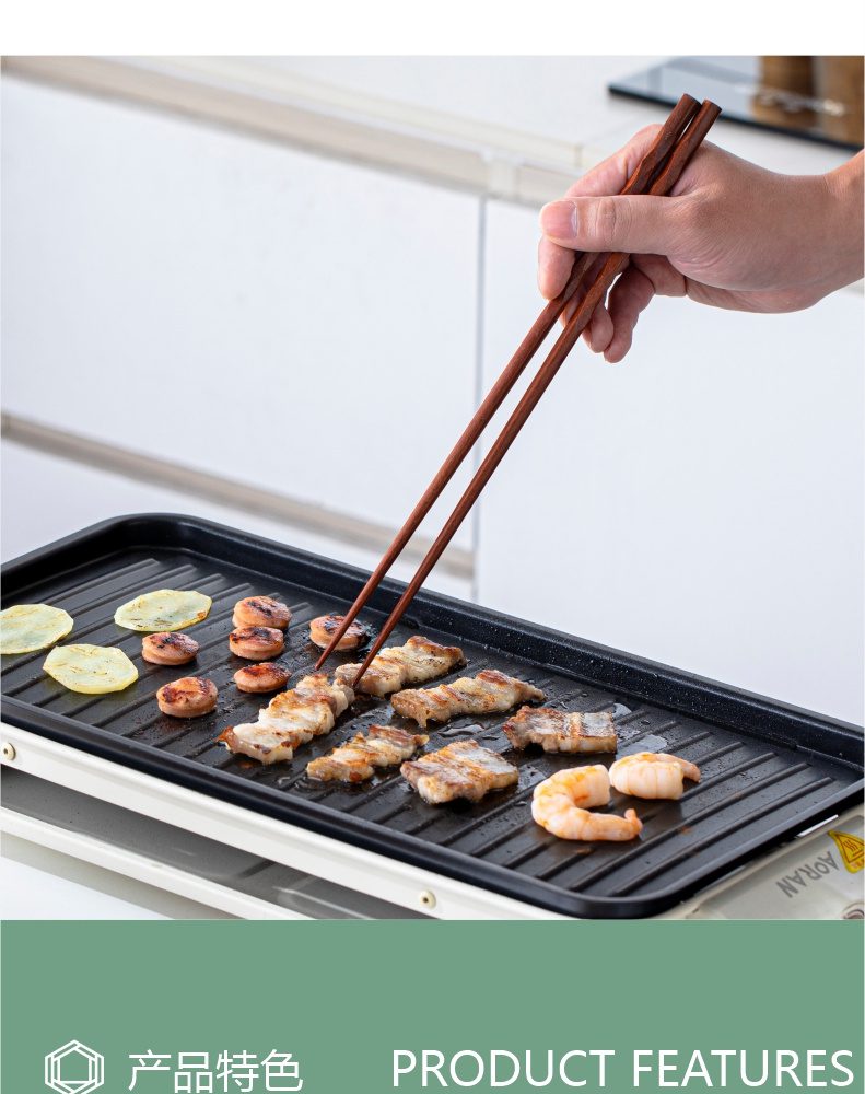 Hivelane Hot Pot Wooden Chopsticks C6180 product details 05