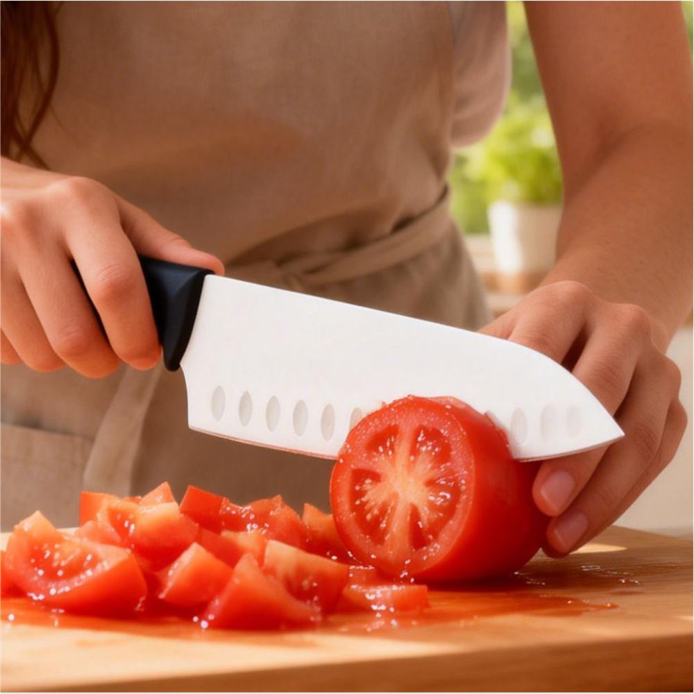 Hivelane Santoku Knife with Protective Sheath, C6235 - Image 5