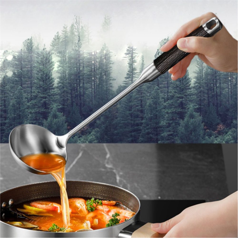 Hivelane 304 Stainless Steel Ladle with Ebony Handle, C1938 - Image 3