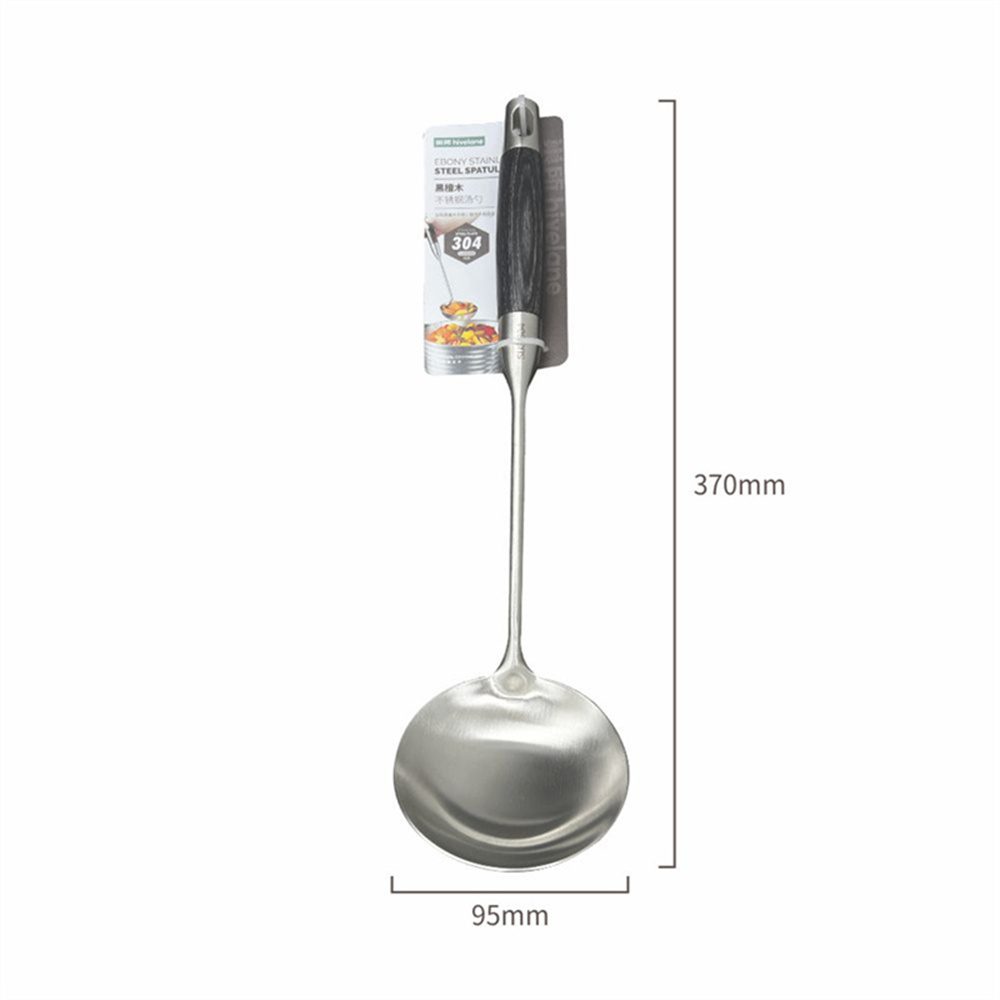 Hivelane 304 Stainless Steel Ladle with Ebony Handle, C1938 - Image 5