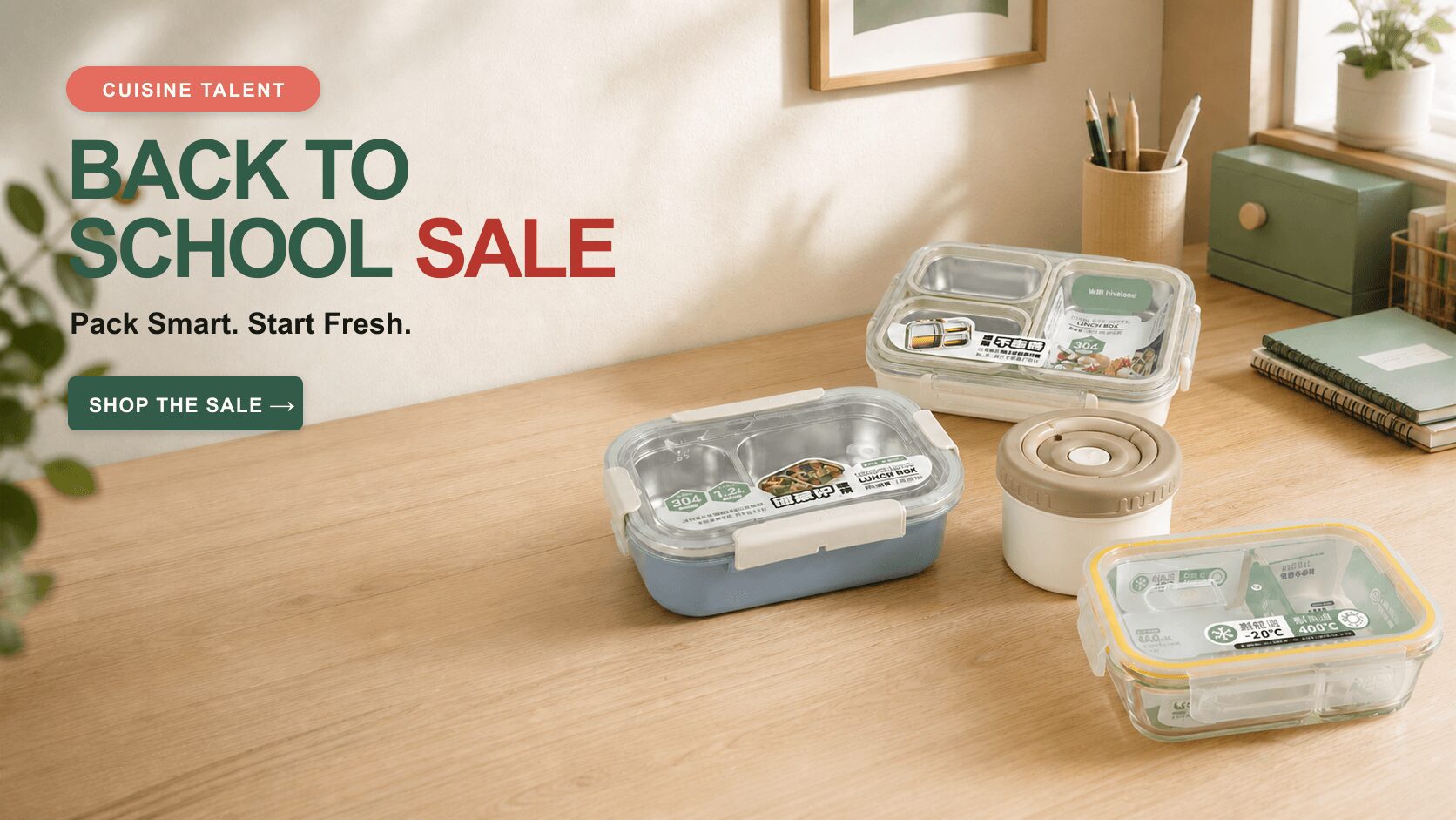Back to School Sale Hivelane lunch boxes